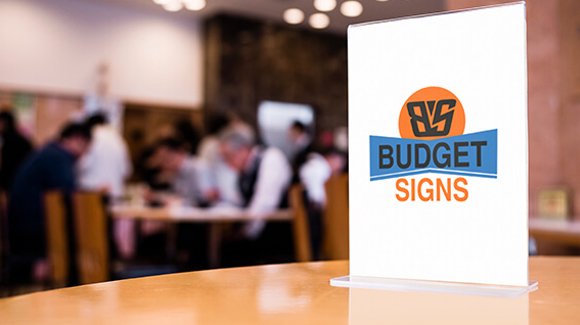 Budget Sign