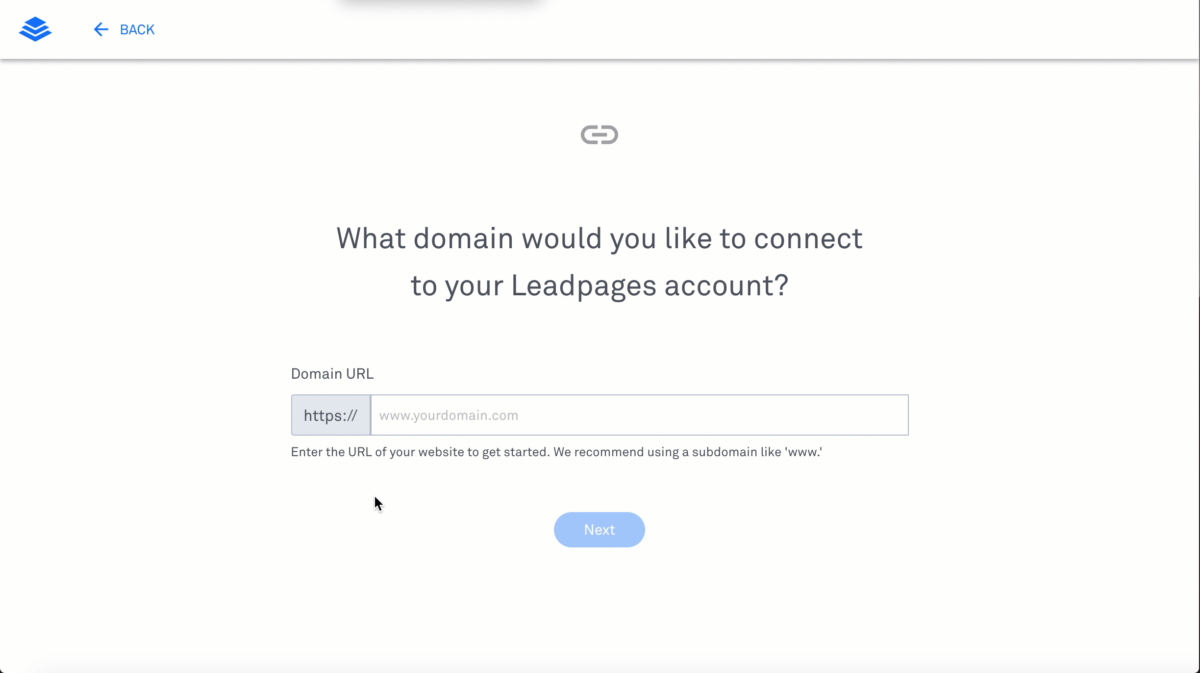 How to connect domain with Lead Pages landing Page?