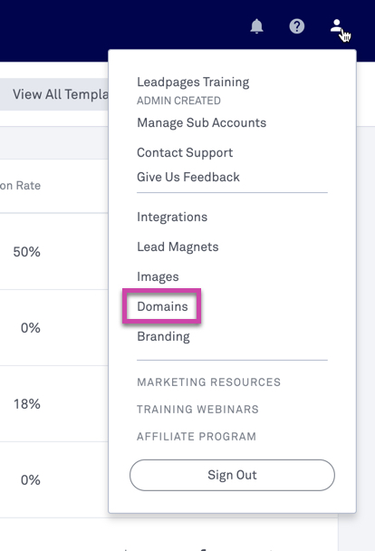 How to connect domain with Lead Pages landing Page?